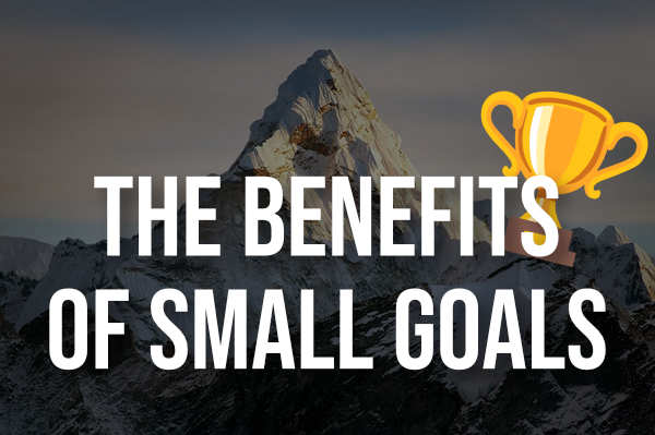 The benefits of small goals